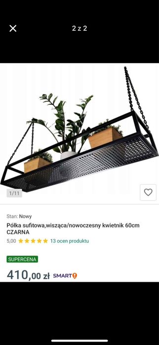 Sprzedam 2 nowe polki wiszace