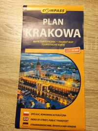 Plan Krakowa Mapa turystyczna