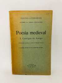 POESIA MEDIEVAL – I. Cantigas de Amigo 1941