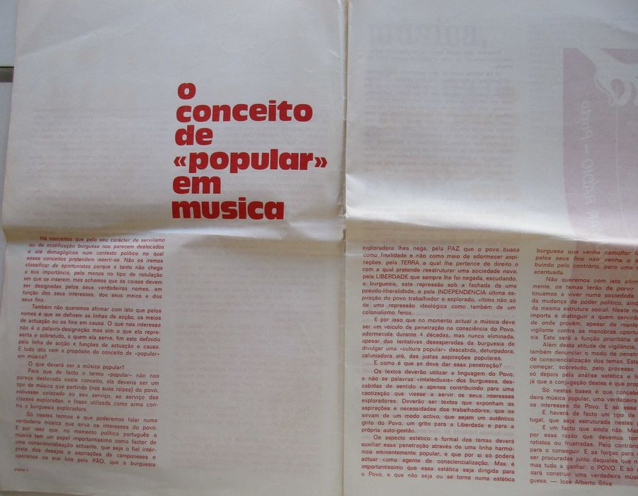 A Memória do Elefante - - - nr. 12 - de 1974 - - - - Jornal de Música
