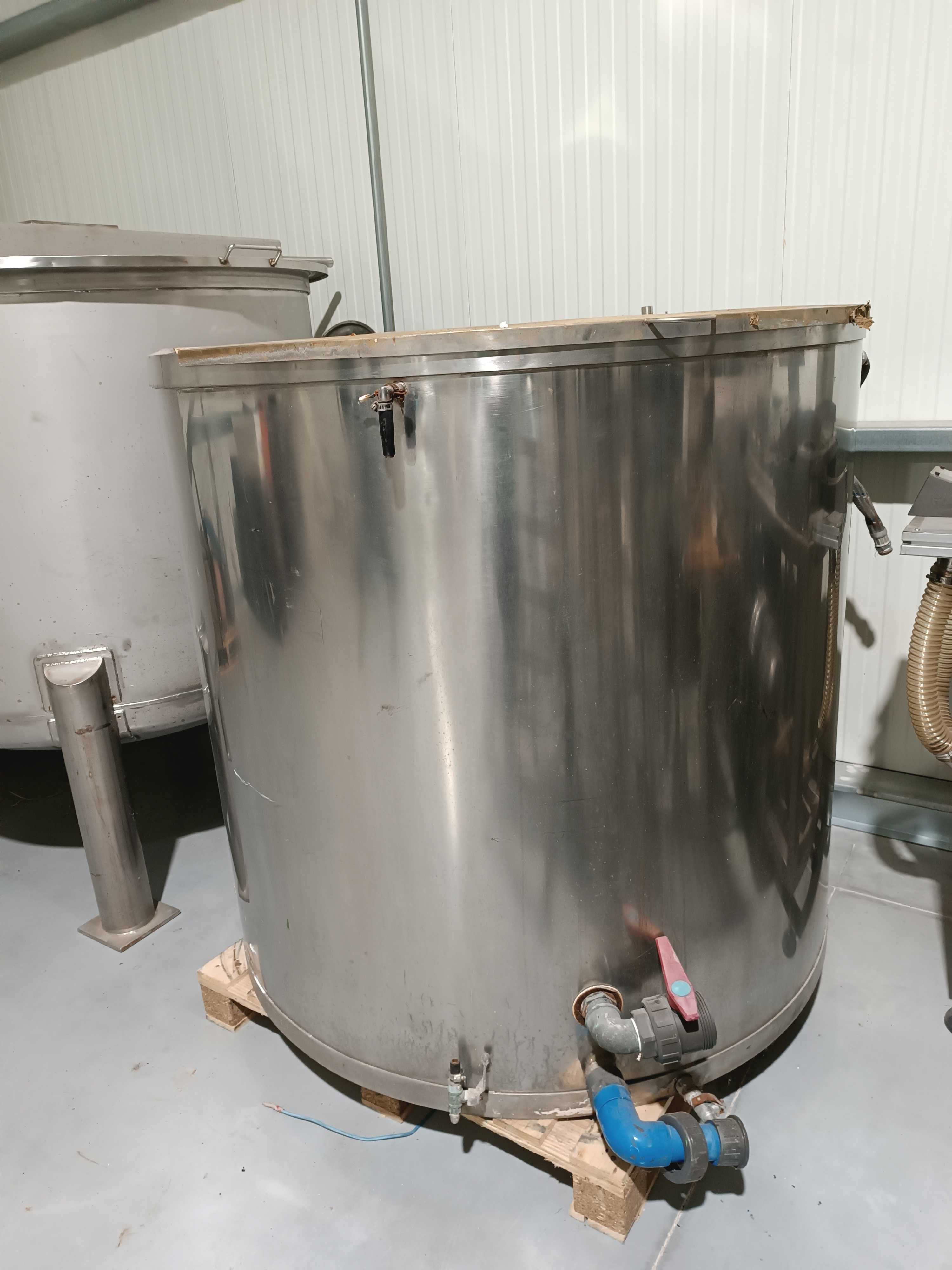 Depósito Industrial de Inox - 1500L