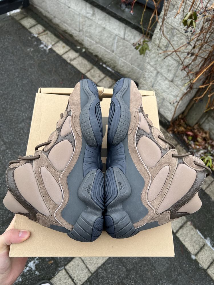 Adidas Yeezy 500 High Taupe Black sneakersy wysokie kanye 46