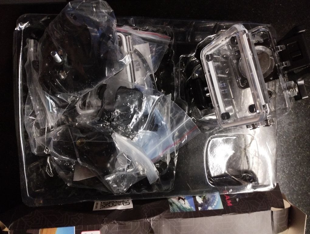 Câmara ação 4K ultra HD