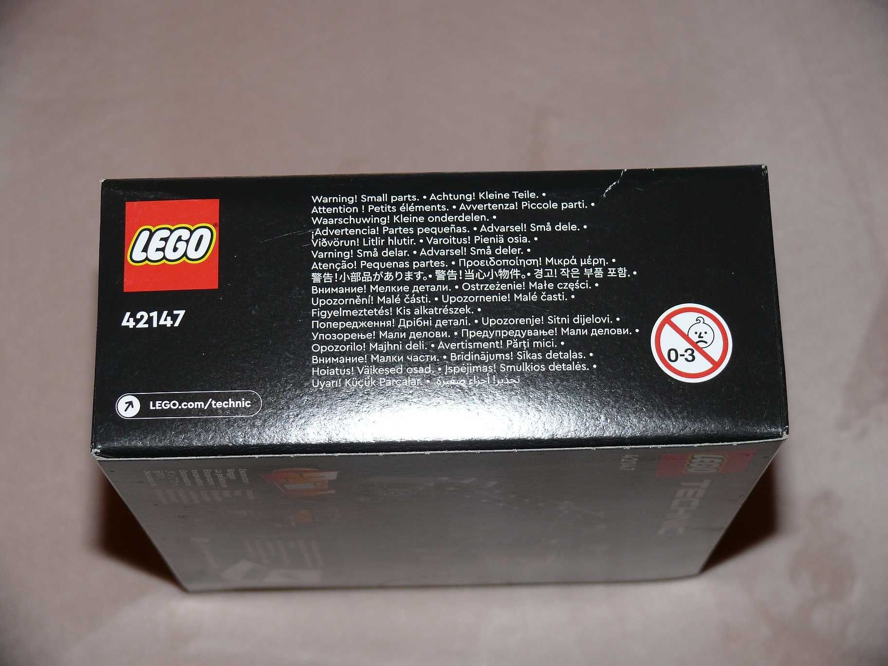 Lego technic 42147 NOWY - wywrotka/koparka