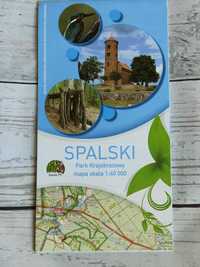 Mapa SPALSKI Park Krajobrazowy 1:40 000 łódzkie
