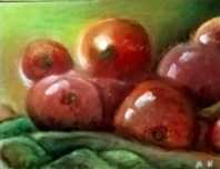 Obraz pastel pomidory do kuchni