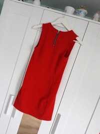 sukienka H&M xs s czerwona