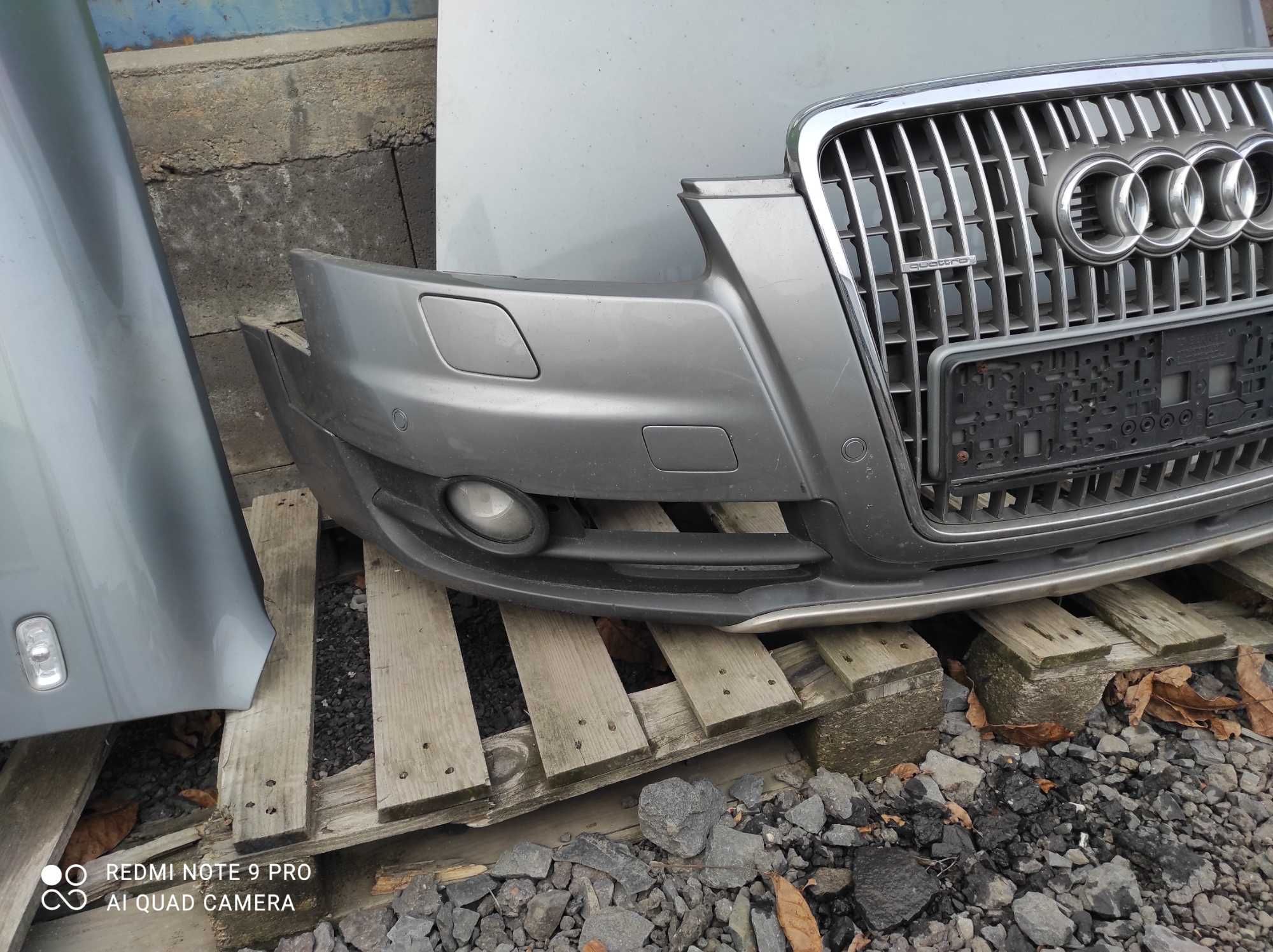 Audi A6 C6 allroad LY7G maska zderzak Xenon błotnik wzmocnienie lampa