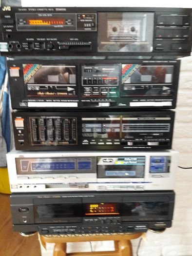 Муз. комплекс SANYO, Усилители, деки JVC Fisher.Yamaha и т.п.