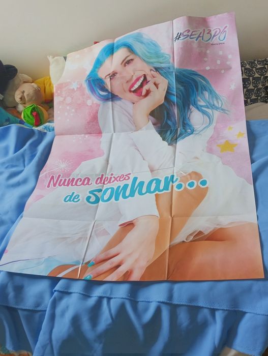 Poster da youtuber Sea3p0 unicórnio