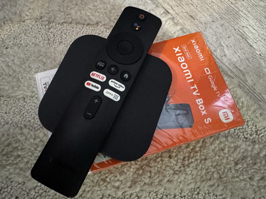 Xiaomi TV Box S 2 gen Google TV 4K Ultra HD MDZ-28-AA idealny stan!