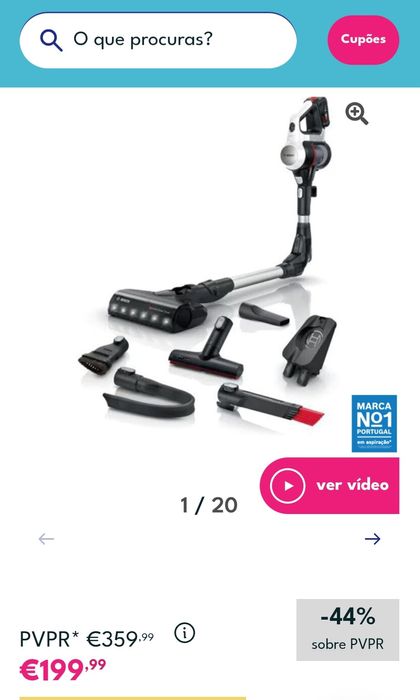 Aspirador Bosch Unlimited 7