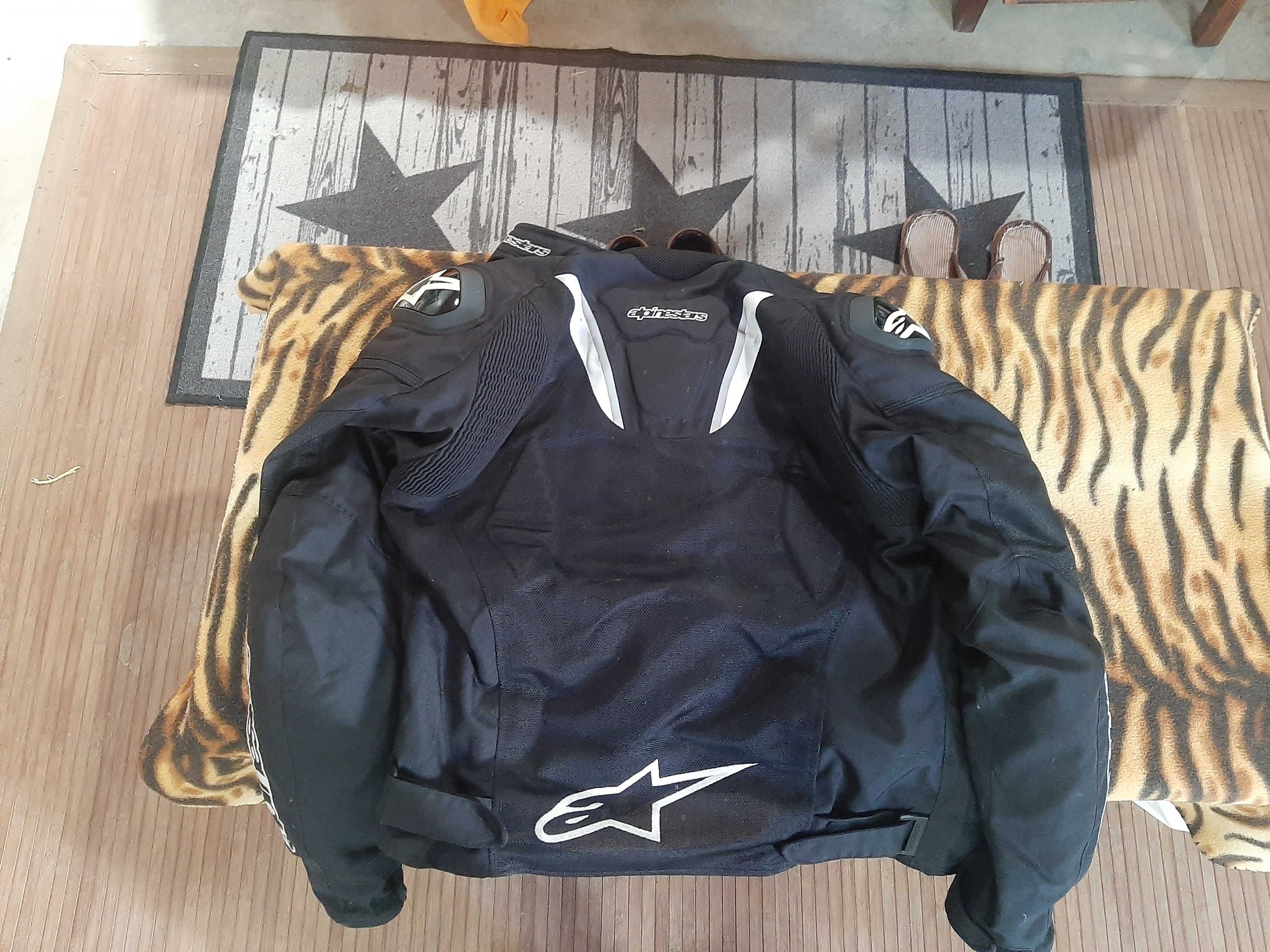 Casaco Alpinestars T-GP R AIR (com todas as proteções Nucleon)