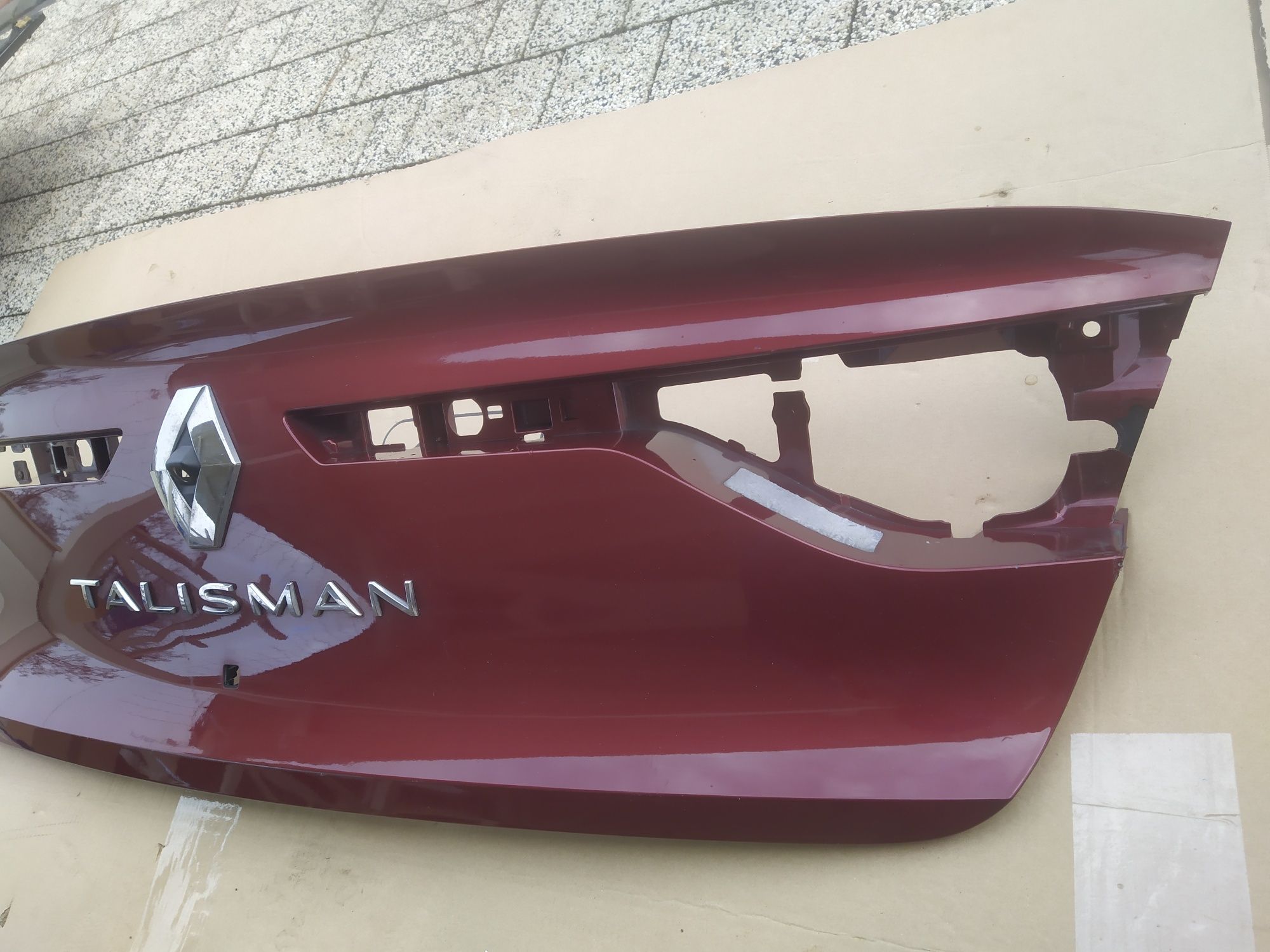 Renault Talisman Sedan blenda klapy tył tylnej klapa dokładka