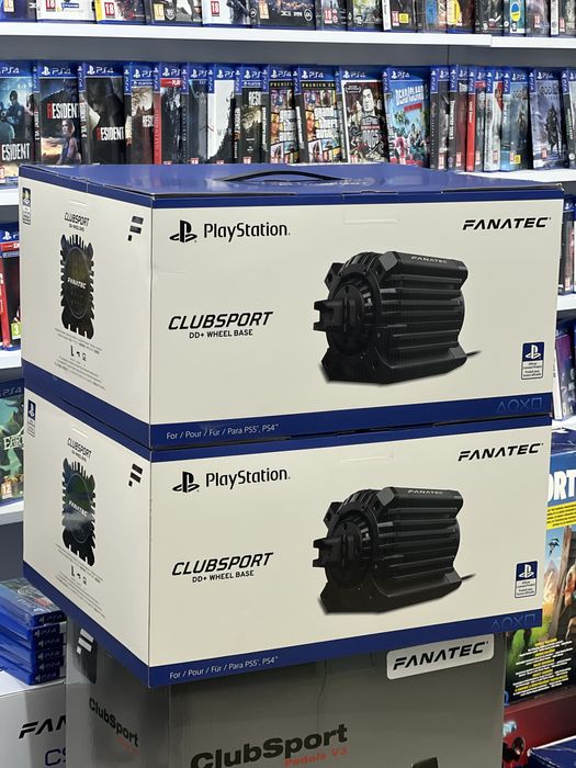 База Fanatec ClubSport DD+ (15 Nm) Нова! Магазин! В наявності!