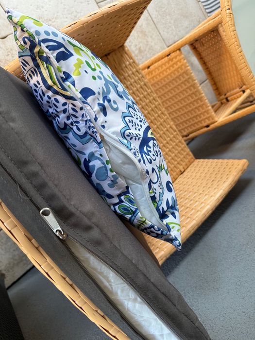 zestaw miodowy technorattan 2+1 na balkon do ogrodu