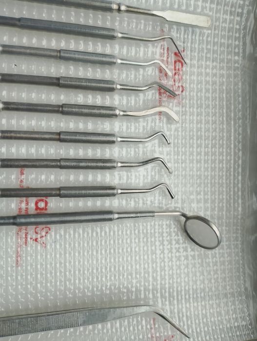 Медицинский инструмент  стоматологический набор  СССР новый