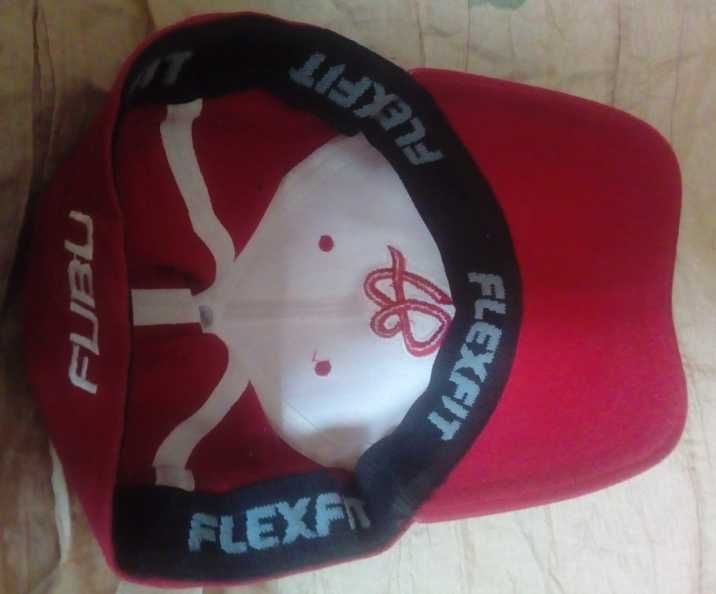 Бейсболка блайзер кепка с принтом Fubu Flex-Fit