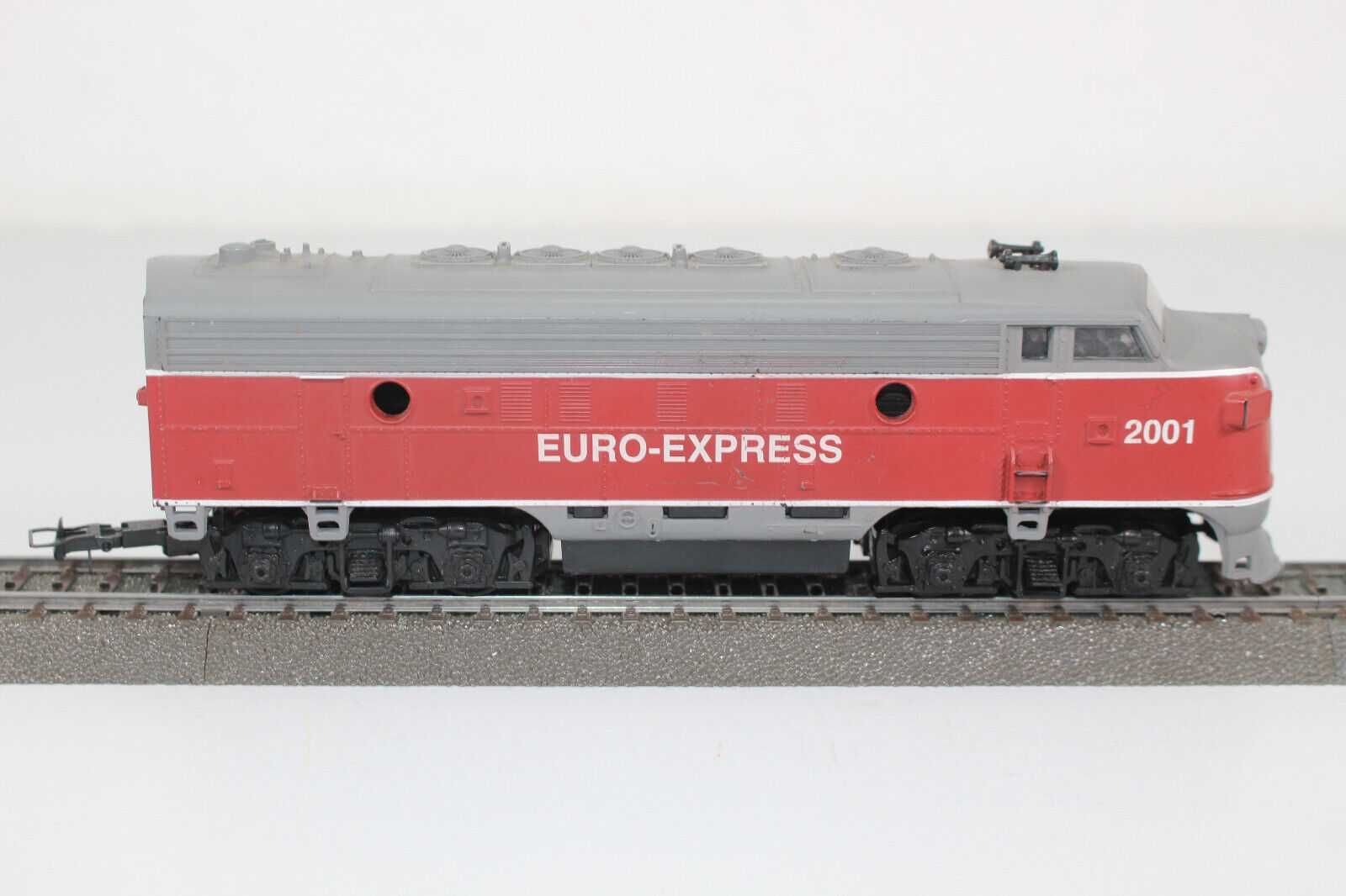 MiniClubMarklin -Locomotiva Piko Diesel F7 Euro-Express Corrente Cont.