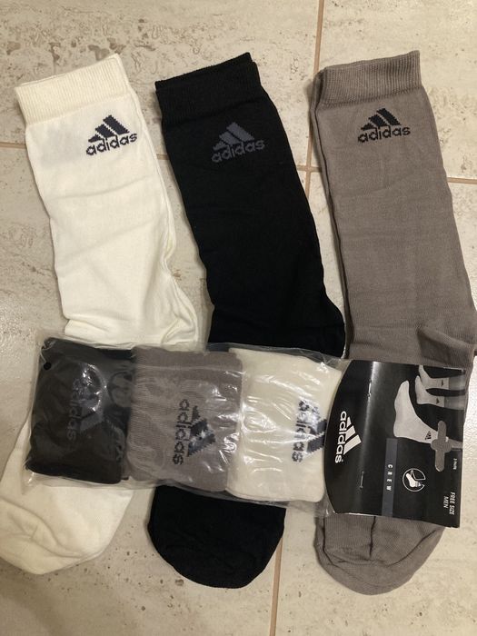 Adidas skarpety nowe 3 pak