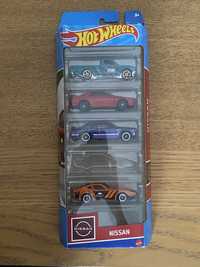 hotwheels 5ciopak nissan