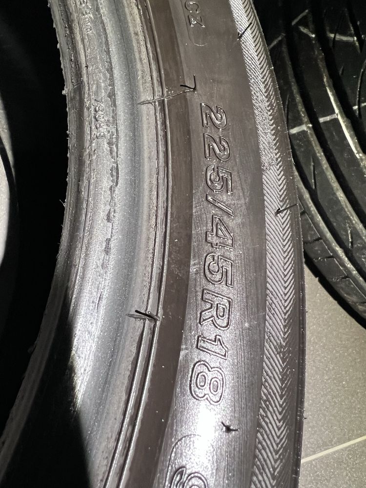 Opony 2x  Bridgestone Potenza 225/45/18