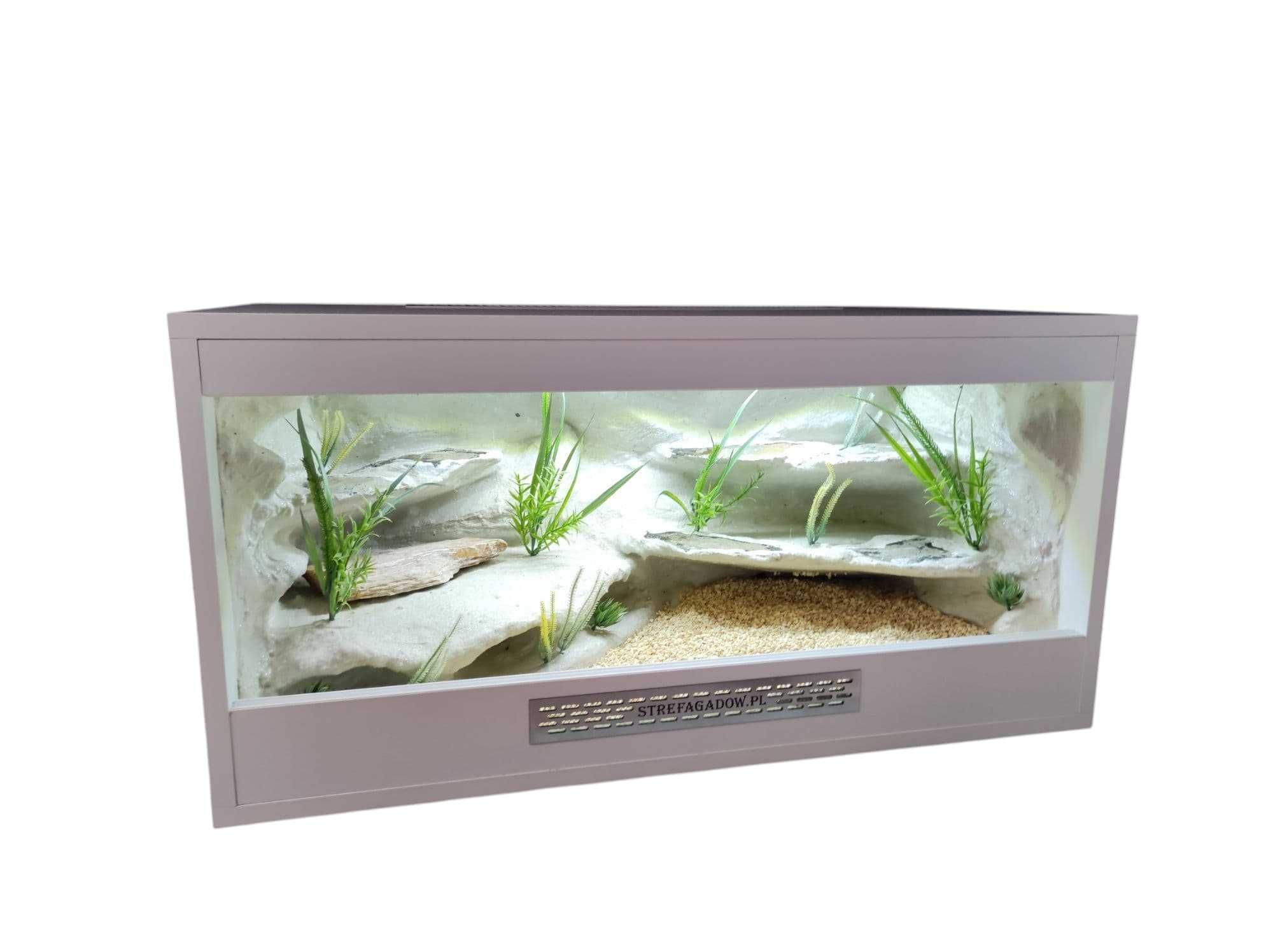 Terrarium pustynne nr743 80/40/40 dla gekonów lamparcich DOSTĘPNE