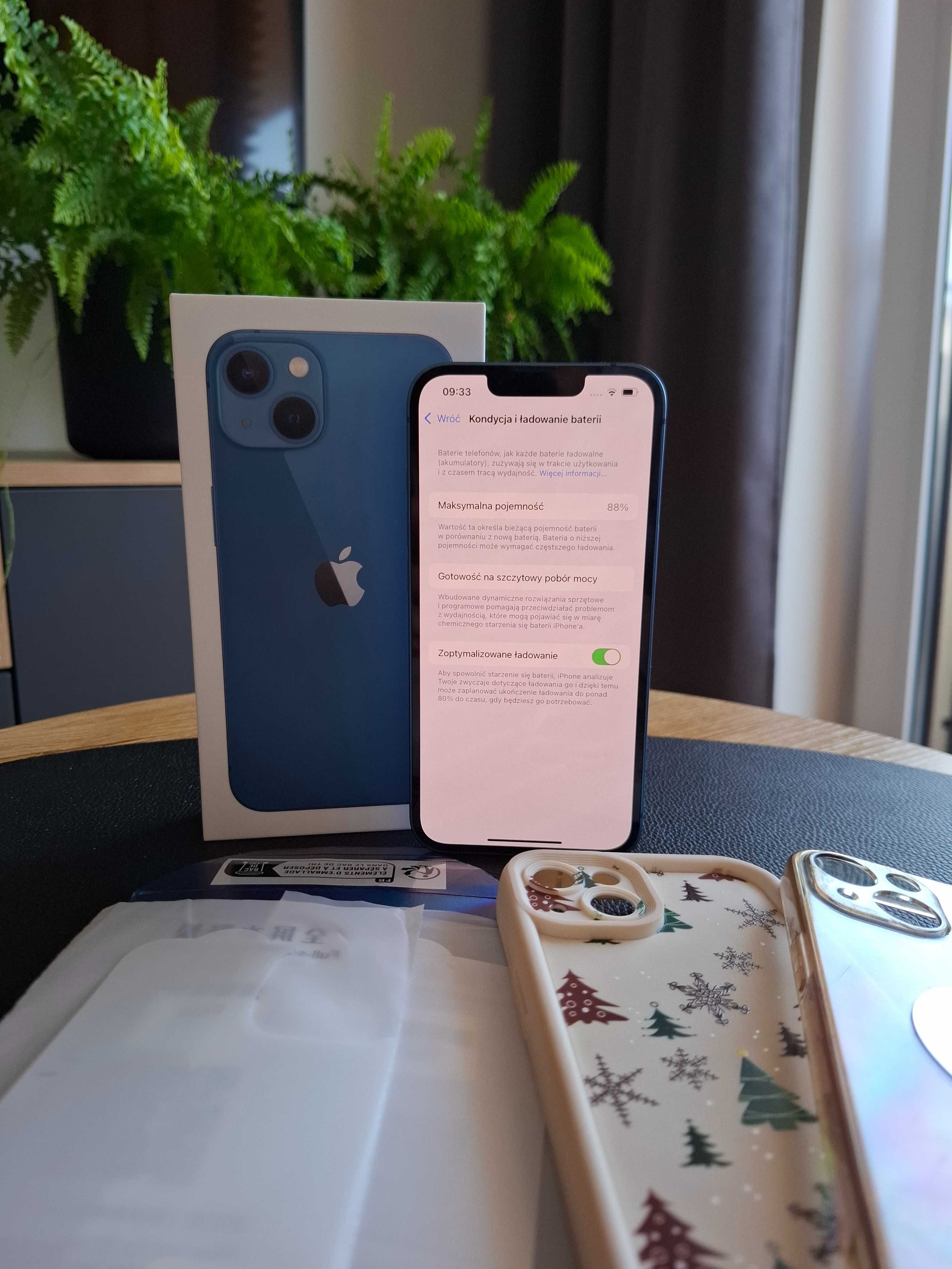 iPhone 13 | 88% | stan idealny | pudełko, etui, szkiełka