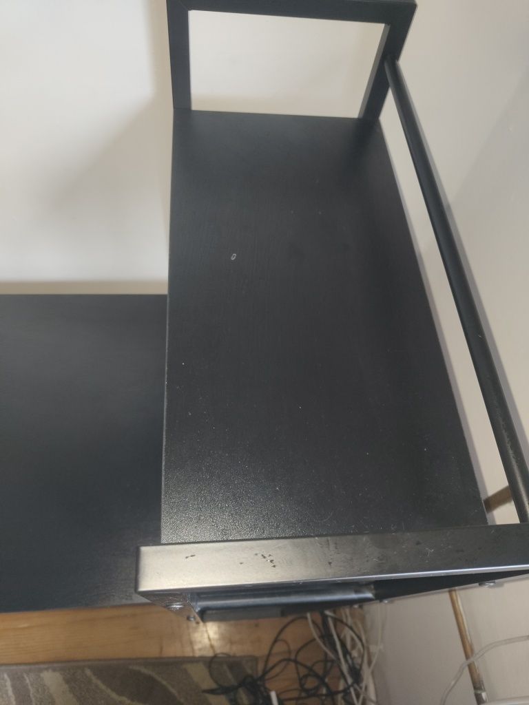 Biurko loft czarne