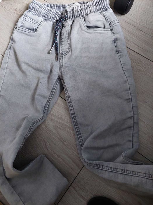 Spodnie jeansowe Reserved 140 szare dla chłopca