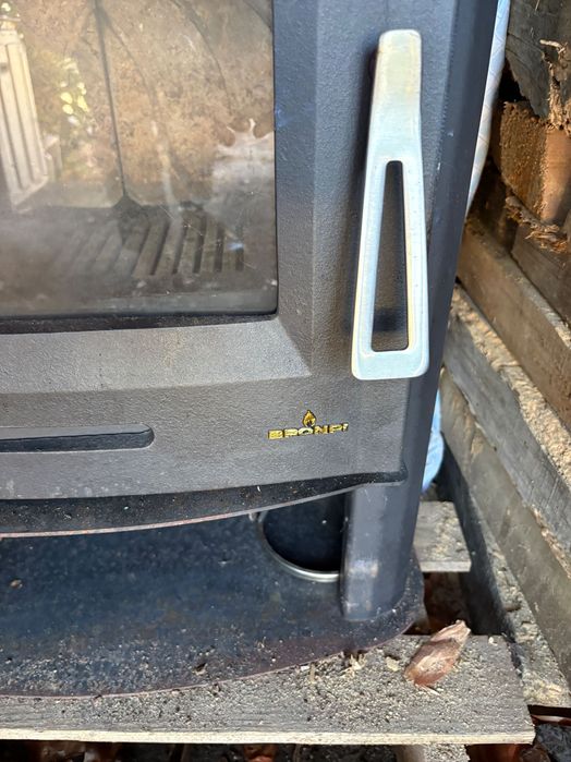 Salamandra a lenha (bronpi) com pouco uso