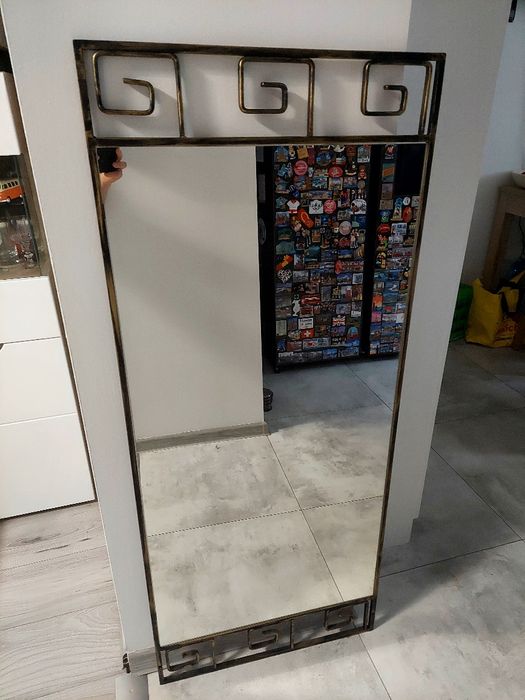 Lustro metaloplastyka duże stylowe