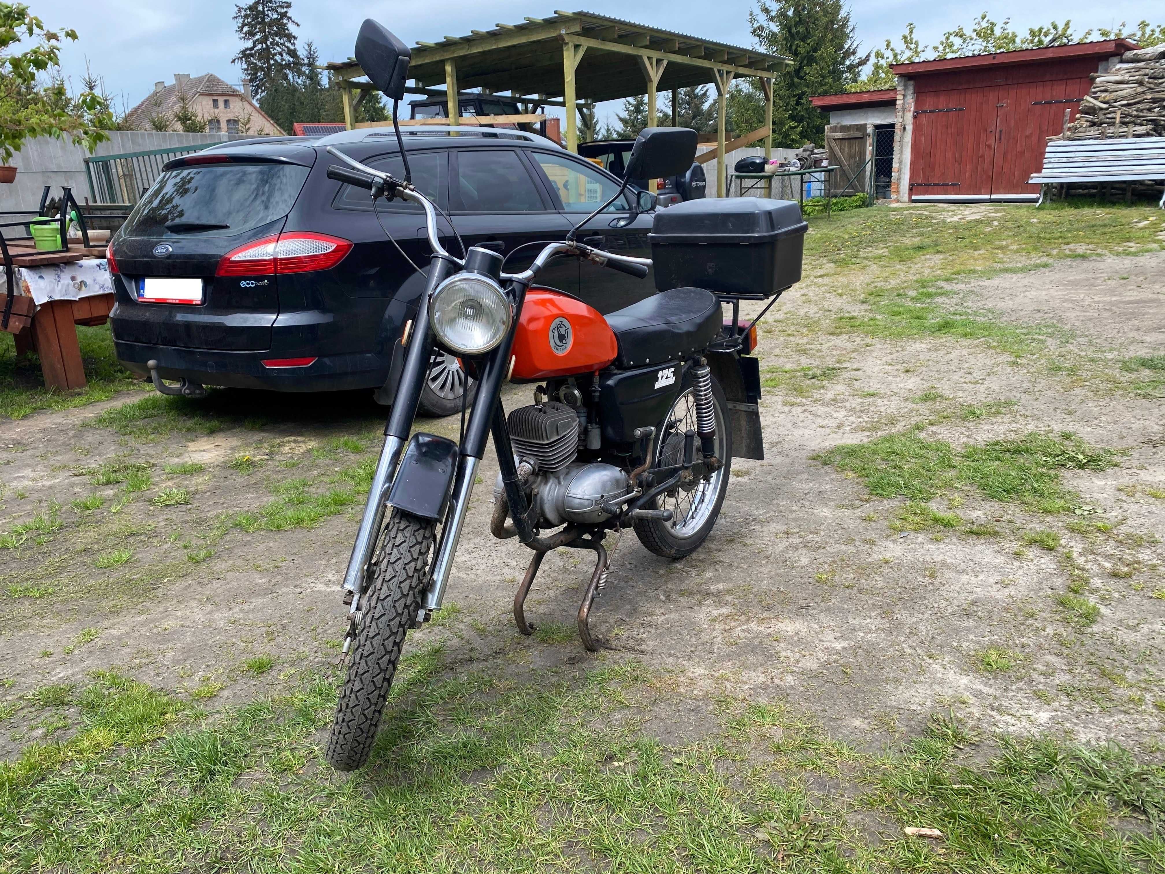 Motocykl WSK 125