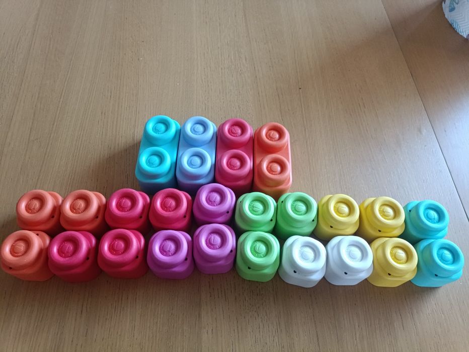 Soft Clemmy, miękkie klocki, 24 sztuki