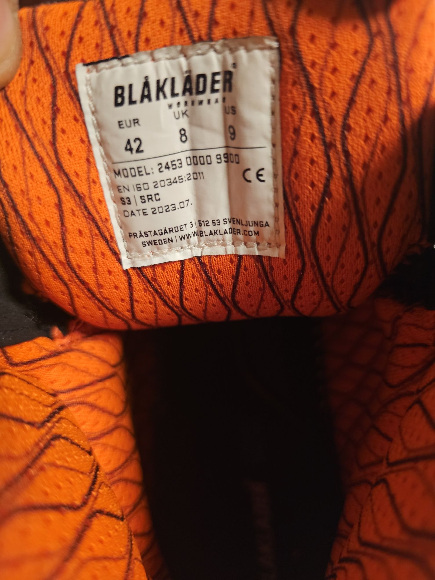 Buty robocze Blåkläder 2453 S3 BOA r.42,43