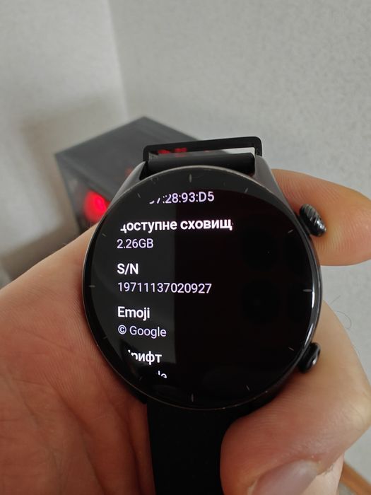 Смарт годинник Amazfit GTR 3 Black Amoled/