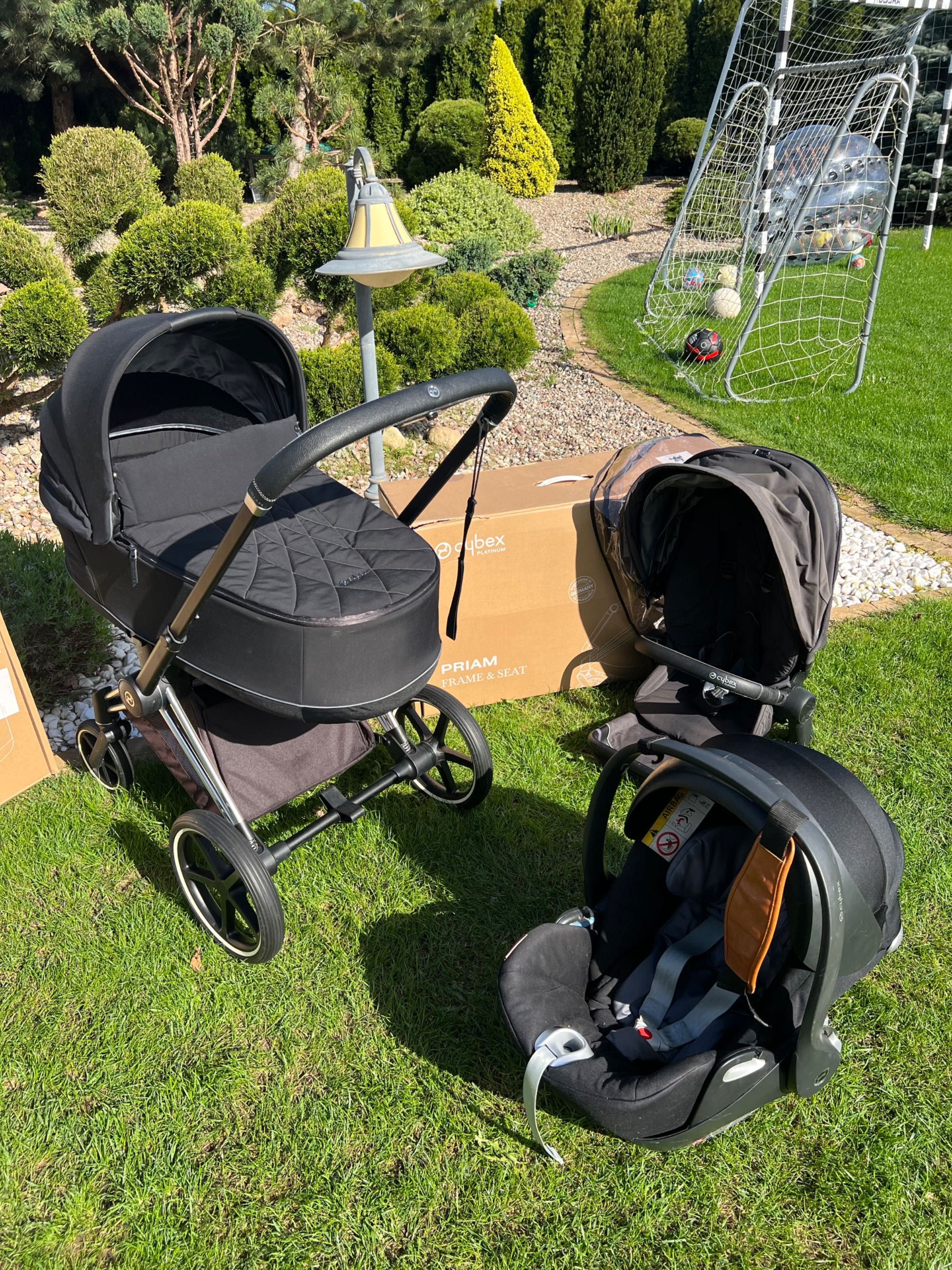 Wózek Cybex Priam Lux 3w1 deep black