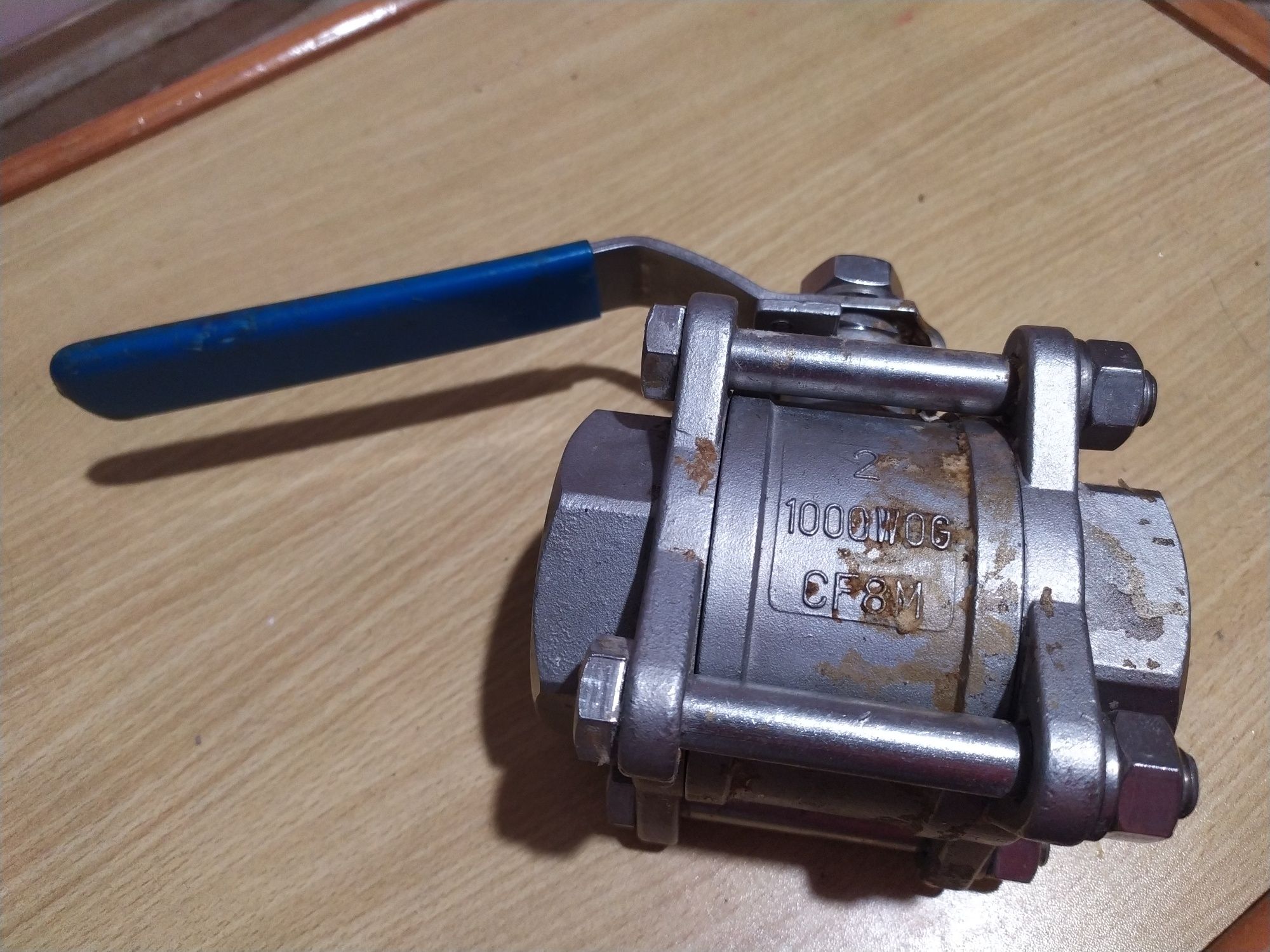 Кран шаровый DN50 2'' нерж.