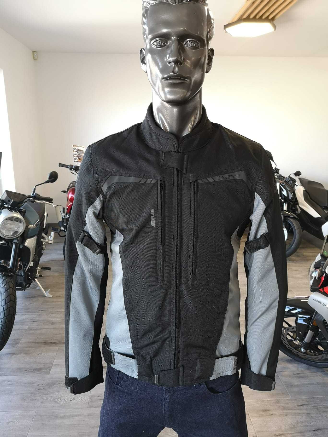 Ozone Delta IV kurtka Męska motocyklowa rozm. S czarno - szara