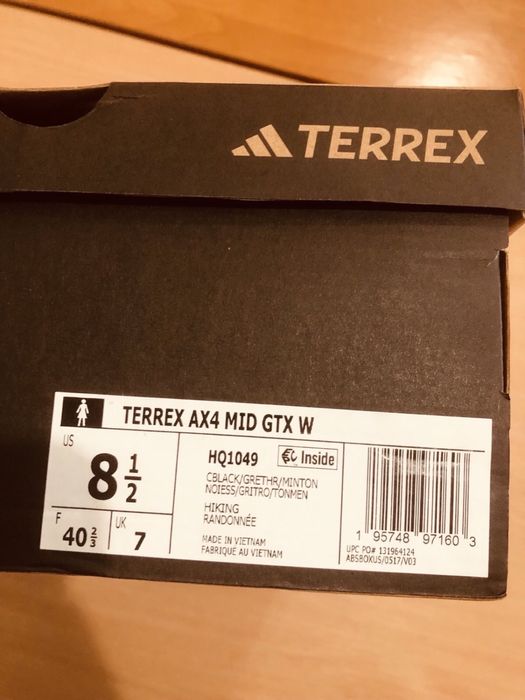 Adidas terrex зимові 39/40 (25.5 см)