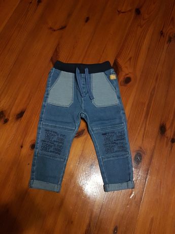 Spodnie jeansowe 86 SMYK nowe
