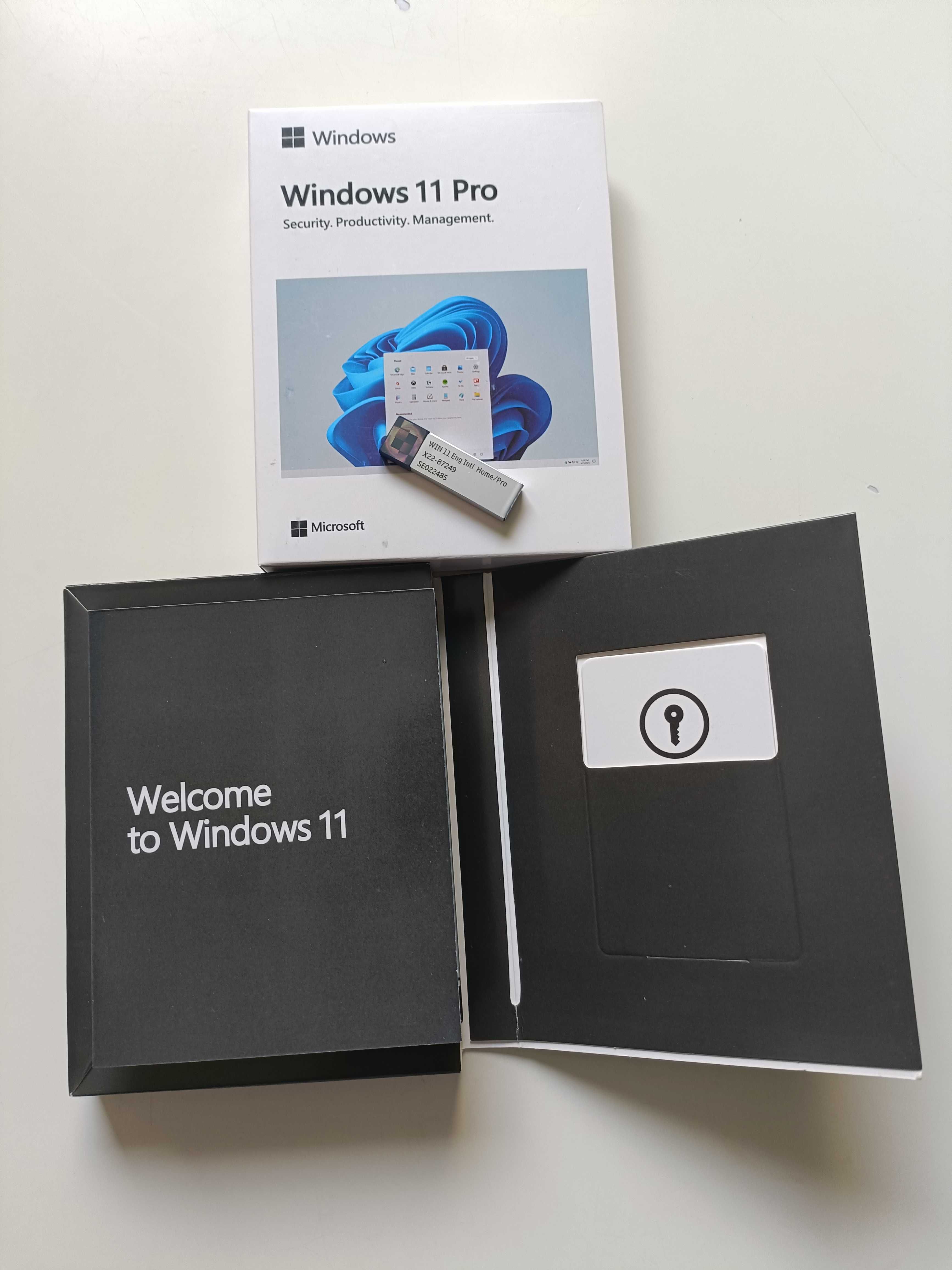 Windows 11 Professional Pro USB BOX - WERSJA PUDEŁKOWA NOWA!