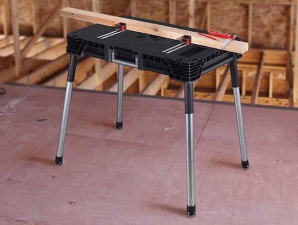 NOWY Przenośny Składany Stół Warsztatowy Roboczy Solidny Wytrzymały