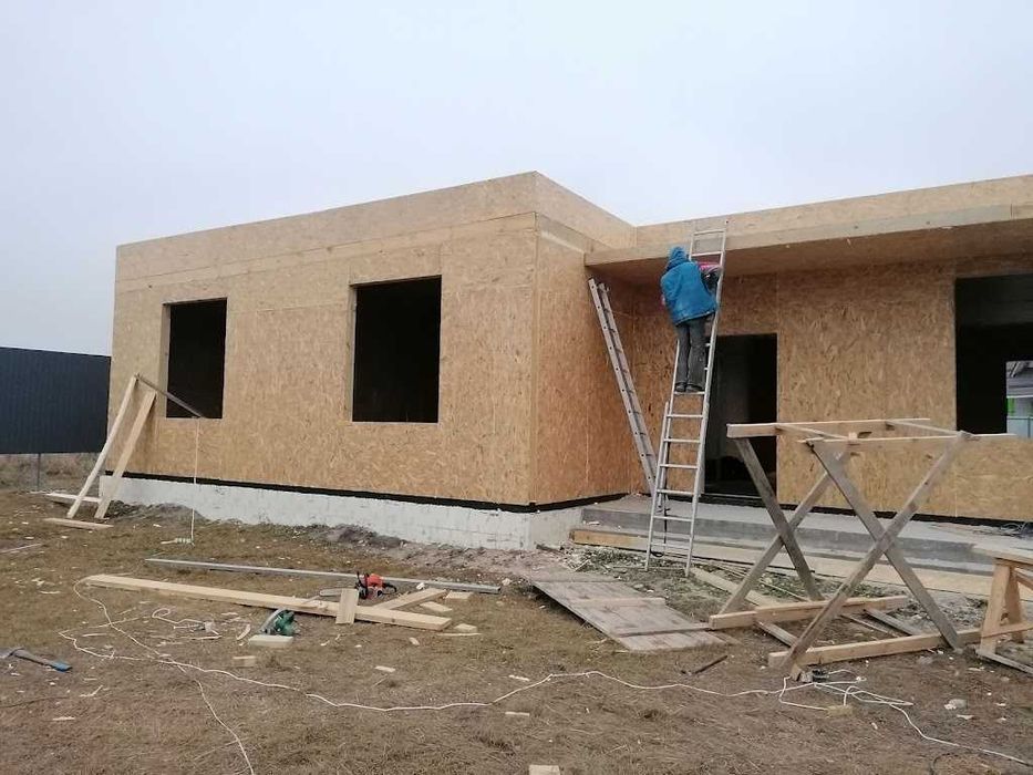Енергоефективний будинок 145 м2 за 45 днів з СІП панелей в Вишгороді