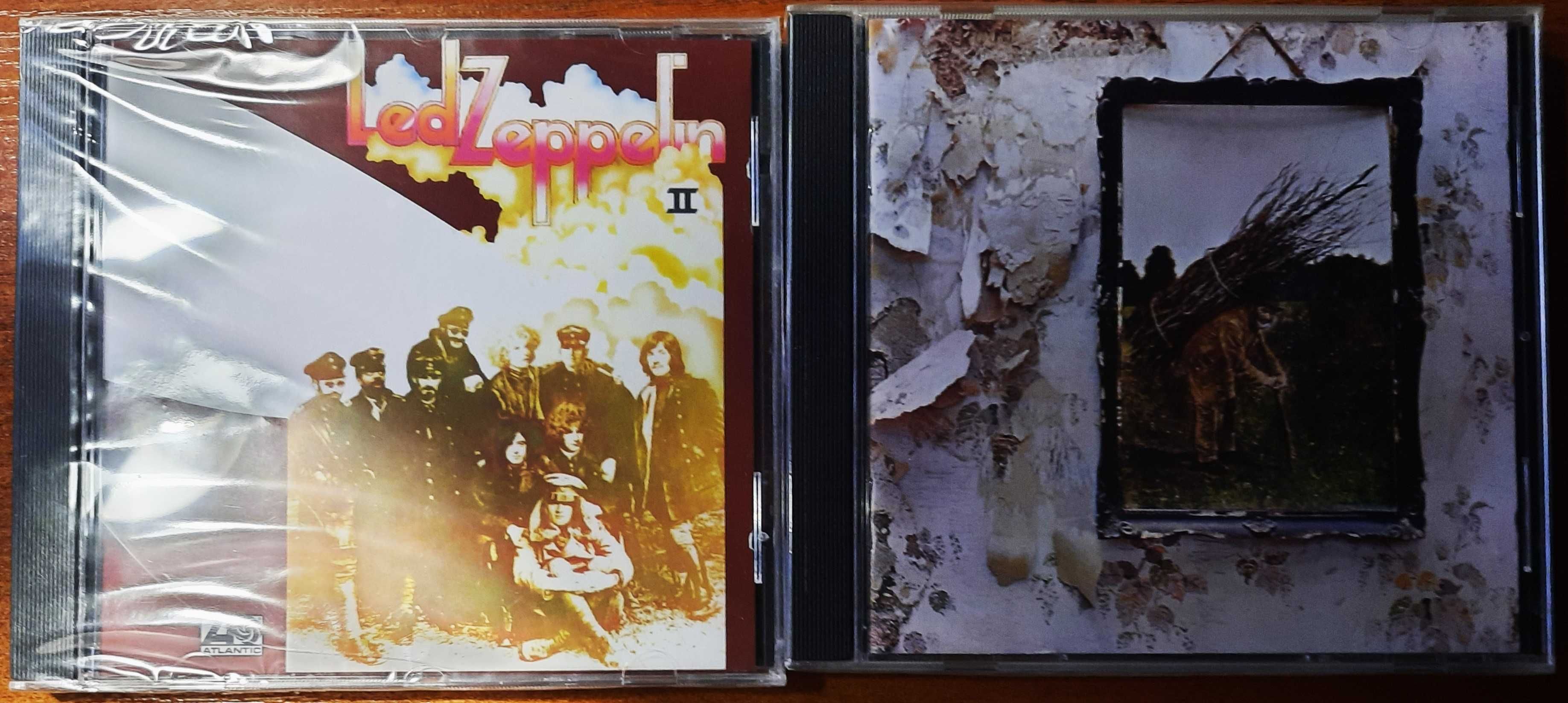 Polecam Dwa Kultowe Najlepsze  Albumy CD Led Zeppelin II i IV