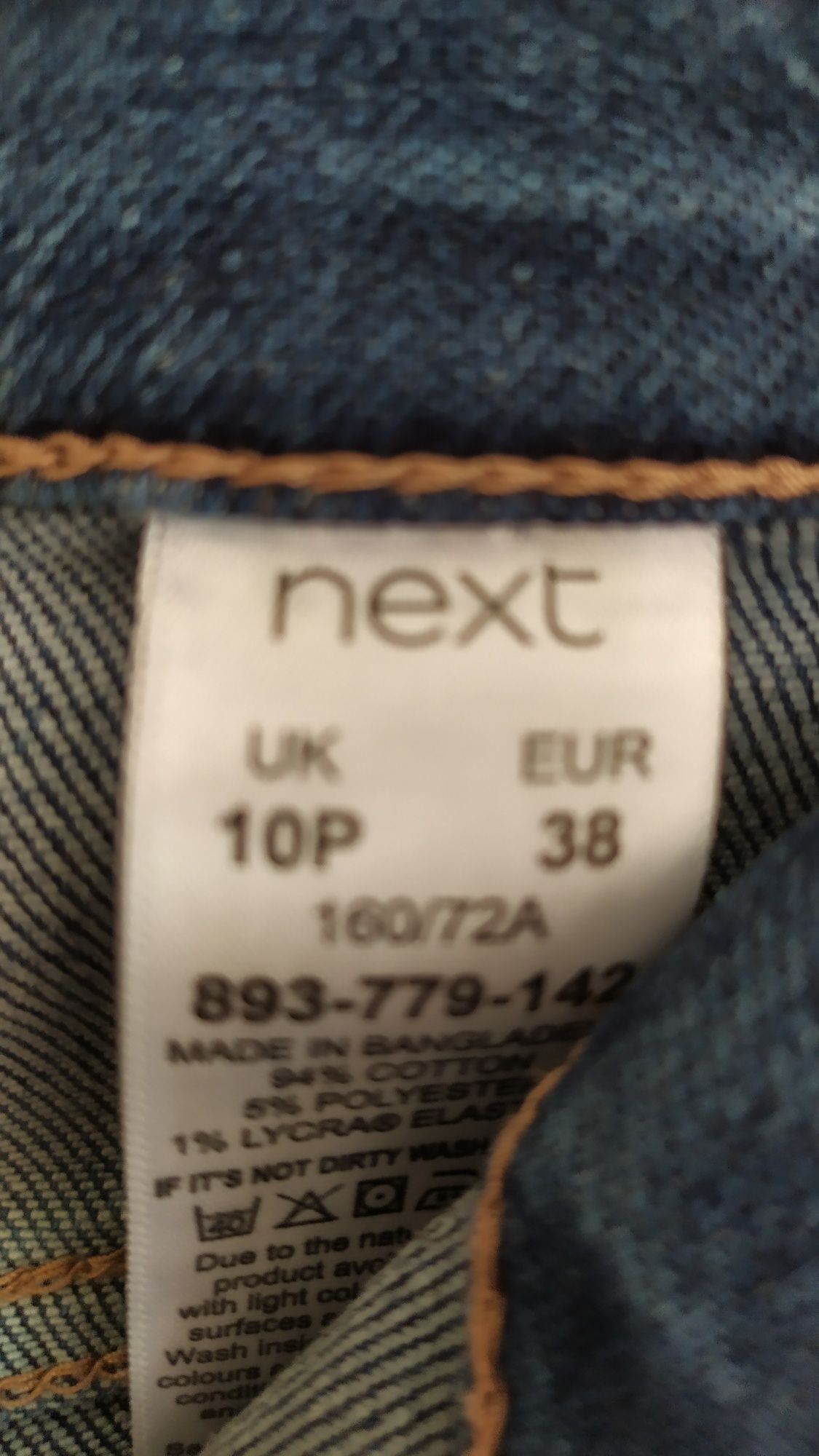 Spodnie jeansowe Next rozmiar 158-160 dla dziewczynki