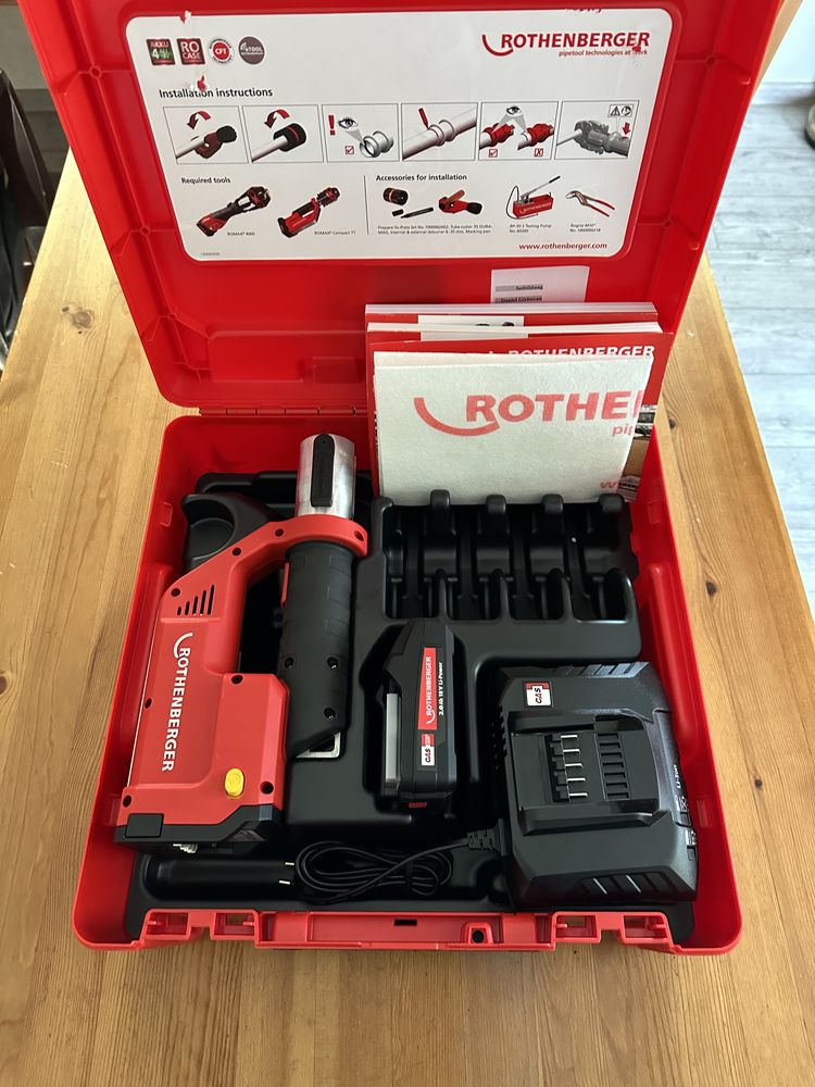 Zaciskarka Rothenberger Romax Compact TT