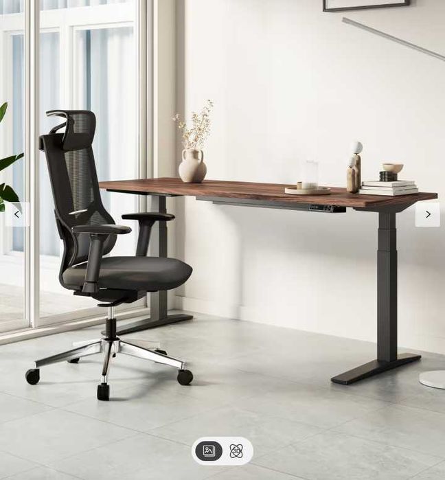 Ergonomiczne Krzesło Serii BS5 szare
