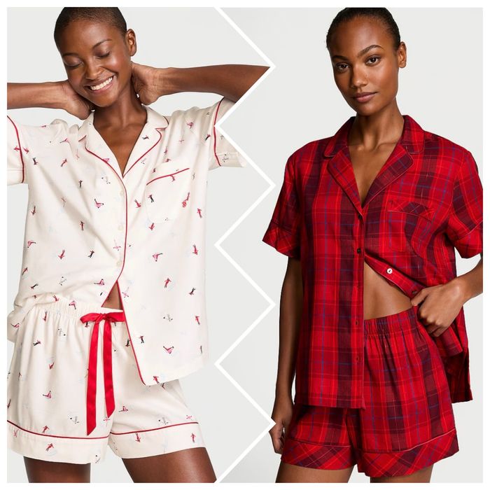 Піжама Victoria’s Secret  фланелева XS, M