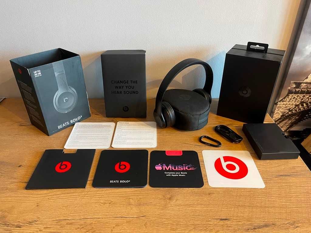 Słuchawki Bezprzewodowe Beats SOLO 3 Wireless Czarny Mat